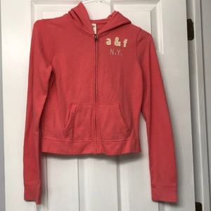 abercrombie zip up sweatshirt